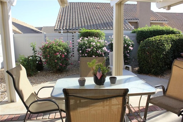 view of patio / terrace