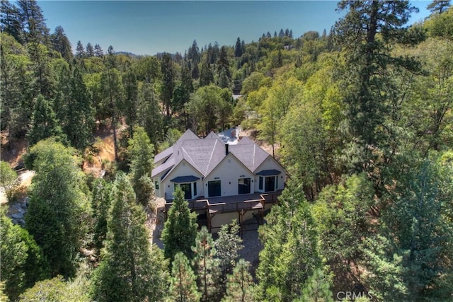 1285 N State Highway 173, Lake Arrowhead, CA 92352 - view from above of property with a forest