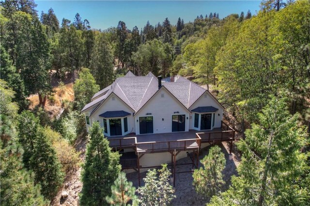 1285 N State Highway 173, Lake Arrowhead, CA 92352 - view of subject property with a heavily wooded area