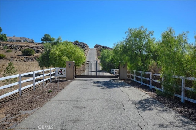 view of gate