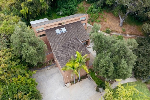 aerial view