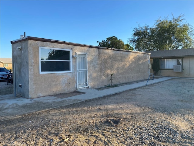 view of front of property with a patio area