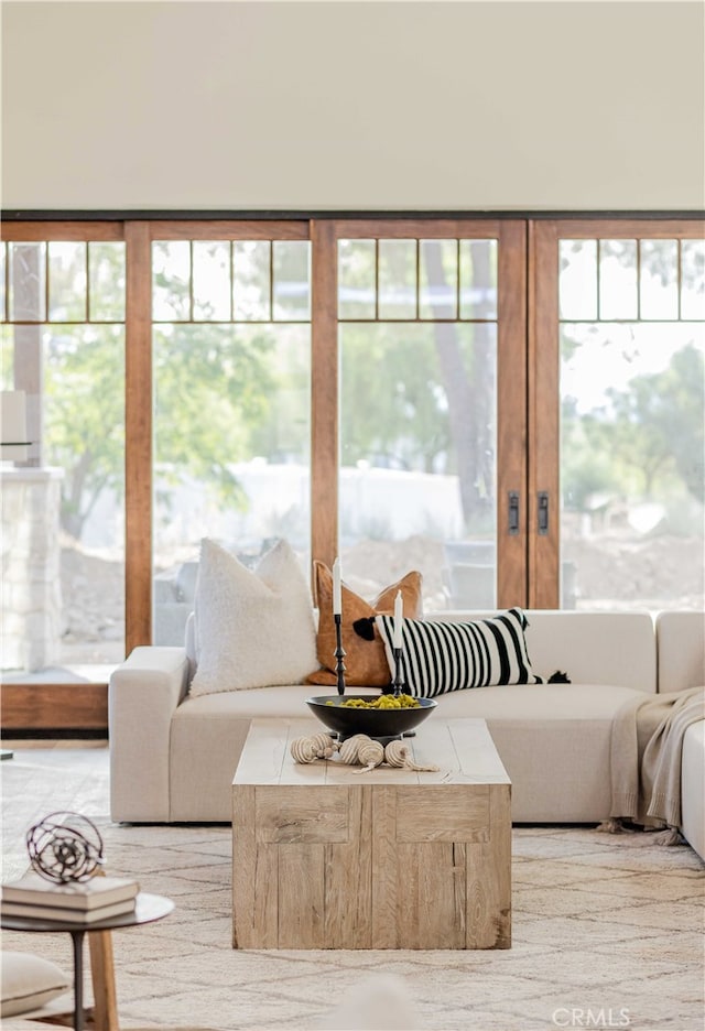 sunroom featuring plenty of natural light