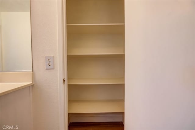 view of closet