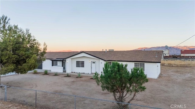 view of ranch-style home