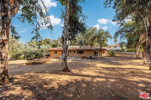 view of rear view of house