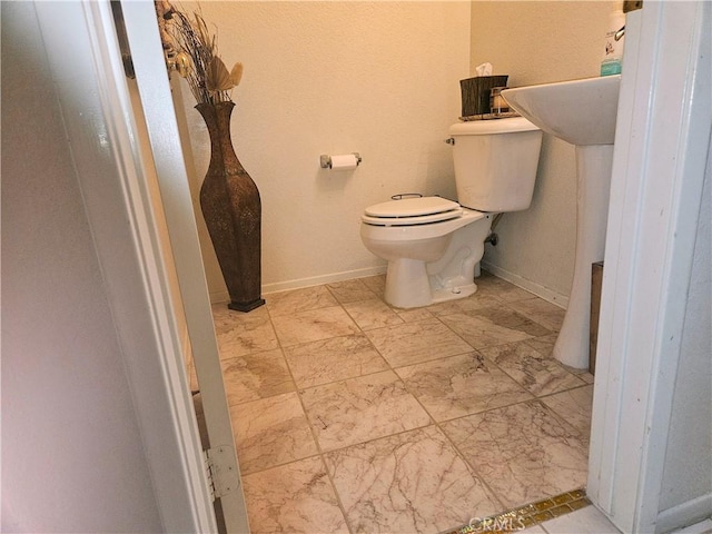 bathroom with toilet