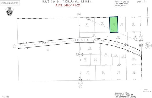 18900 Santa Fe Ave, Hinkley CA, 92347 land for sale