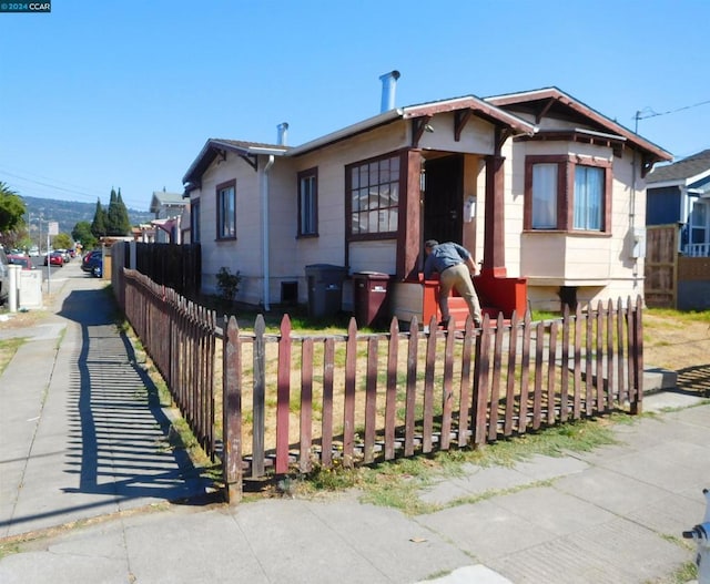 view of bungalow-style house