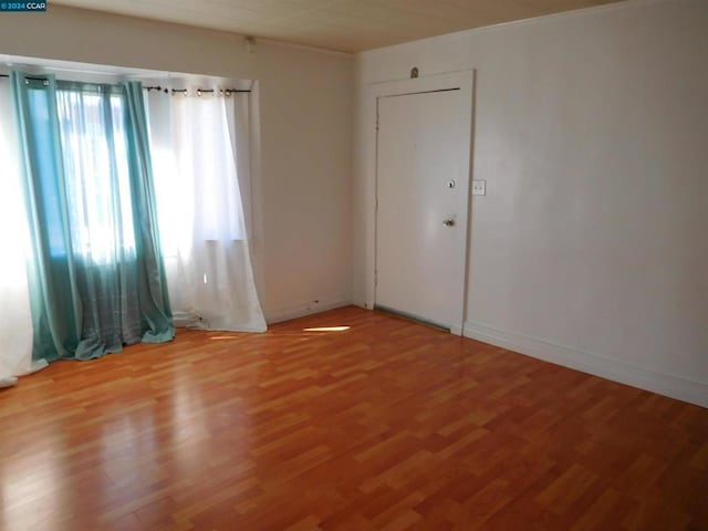 interior space featuring hardwood / wood-style floors