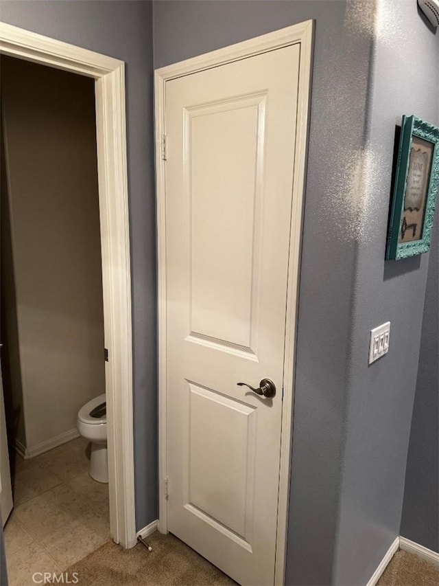 bathroom with toilet