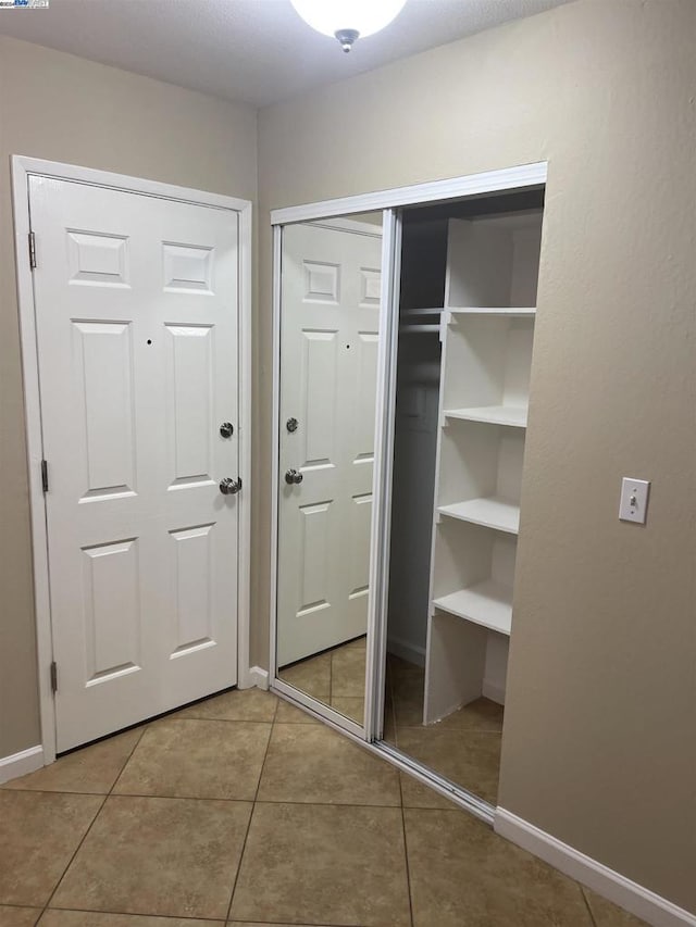 view of closet