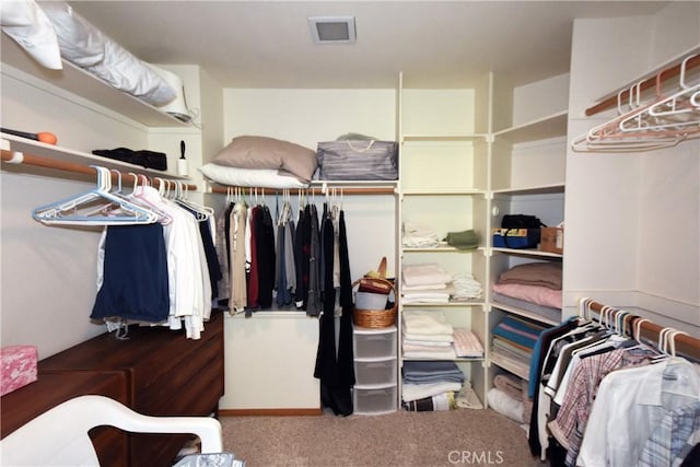27547 W Shore Rd, Lake Arrowhead, CA 92352 - walk in closet featuring carpet floors