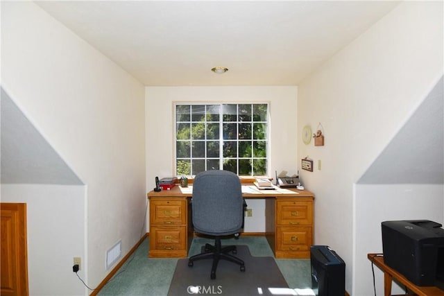 27547 W Shore Rd, Lake Arrowhead, CA 92352 - office with carpet