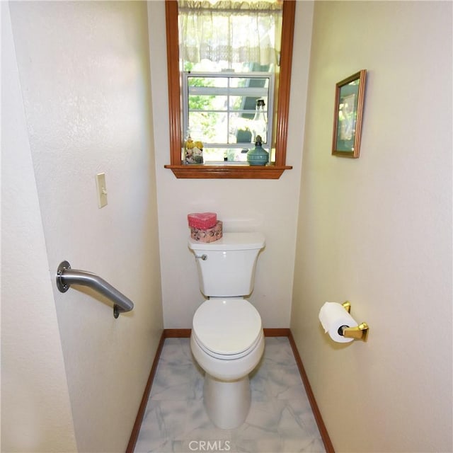 bathroom with toilet