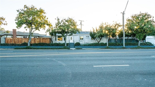 view of street