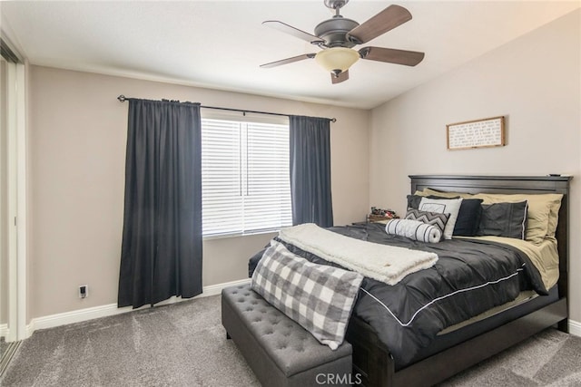 23014 Cheyenne Dr Unit 151, Valencia, CA 91354 - bedroom with carpet floors, baseboards, and a ceiling fan