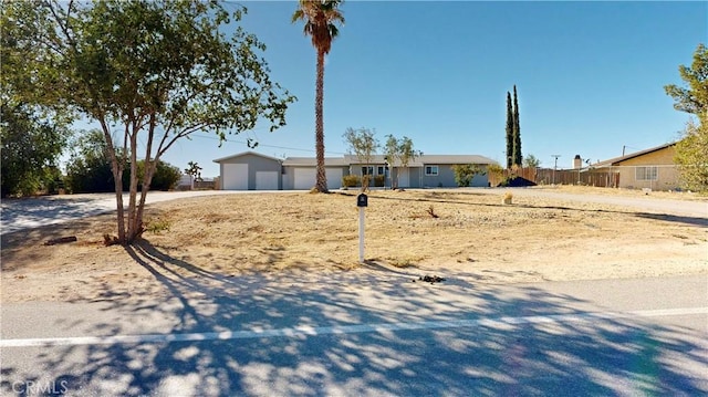 view of ranch-style home