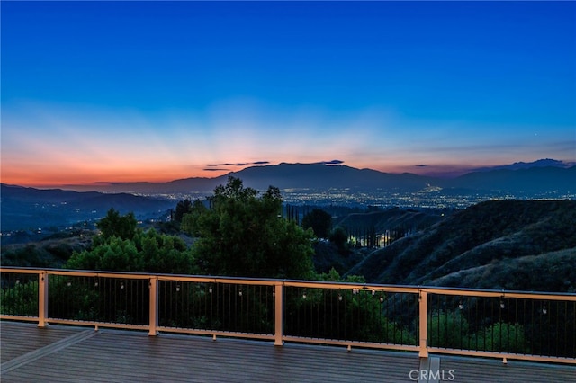 property view of mountains