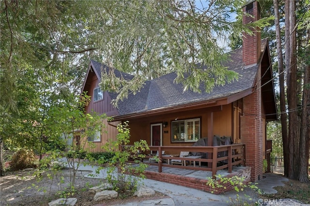 view of rear view of house