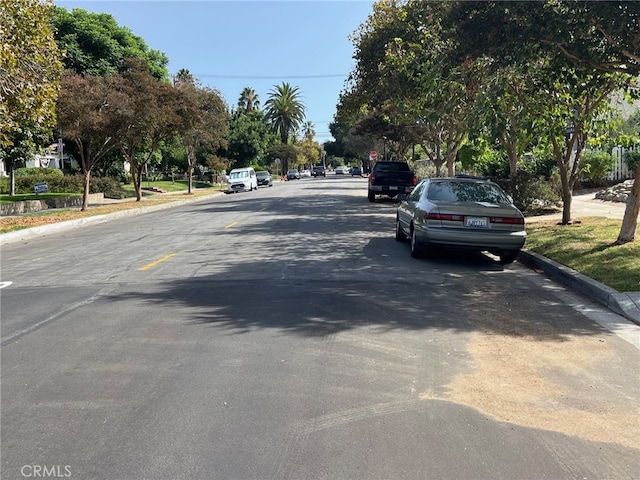 view of street