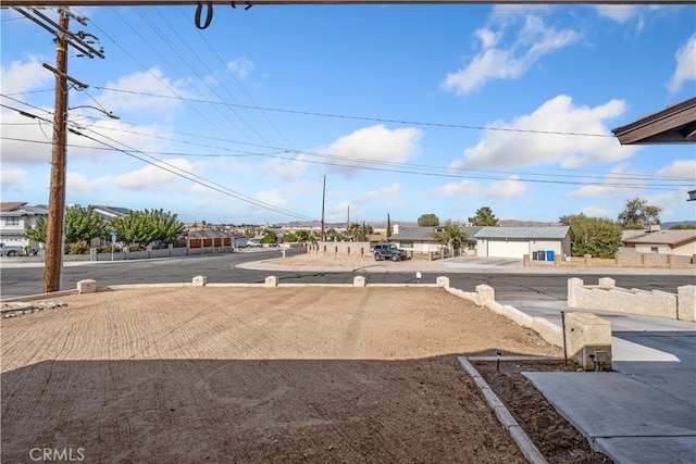 view of street