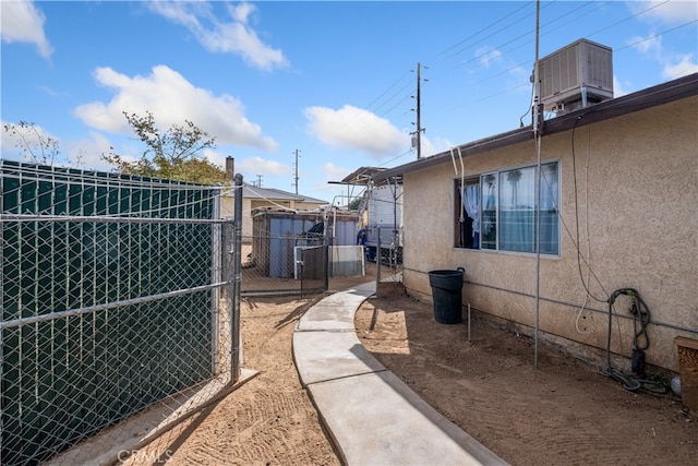 view of side of property