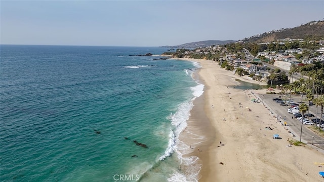 water view featuring a view of the beach