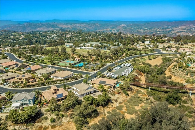 birds eye view of property featuring a residential view