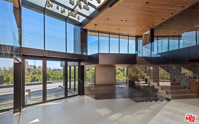 view of community lobby