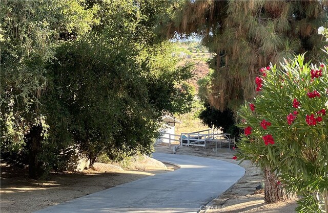 view of road