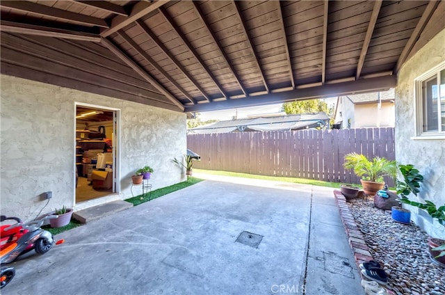 view of patio / terrace