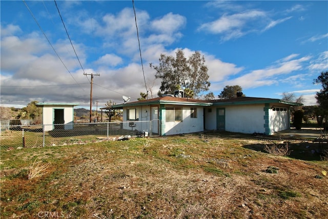 view of back of house