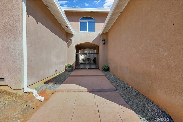 view of property entrance