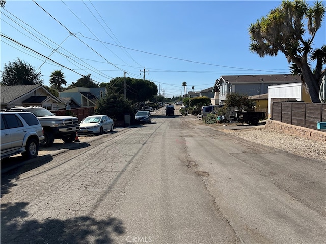 view of street