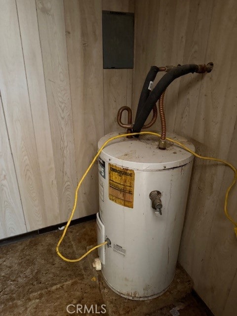 utilities featuring water heater