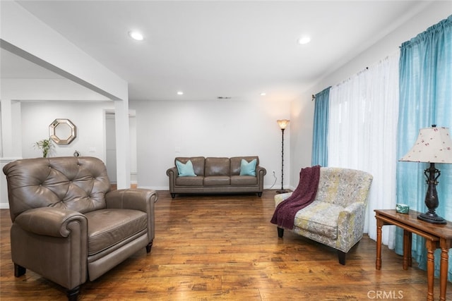 16132 Landmark Dr, Whittier, CA 90604 - living room featuring hardwood / wood-style flooring