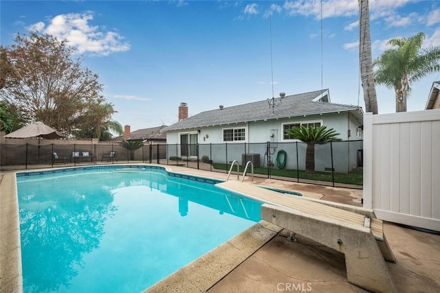 16132 Landmark Dr, Whittier, CA 90604 - view of pool with central AC