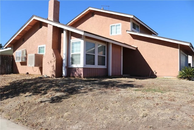 view of rear view of property