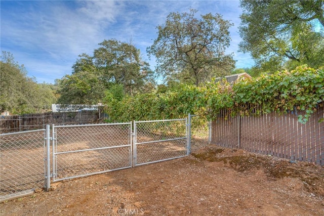 view of gate