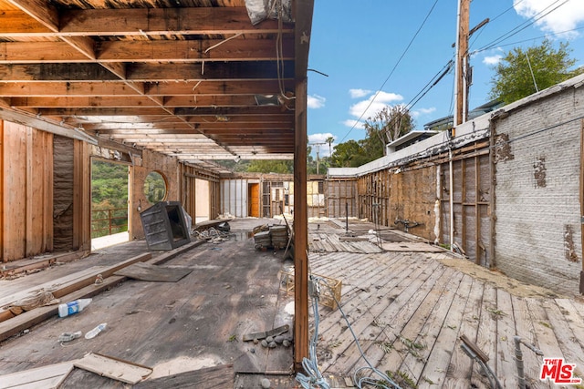 view of patio / terrace featuring a deck