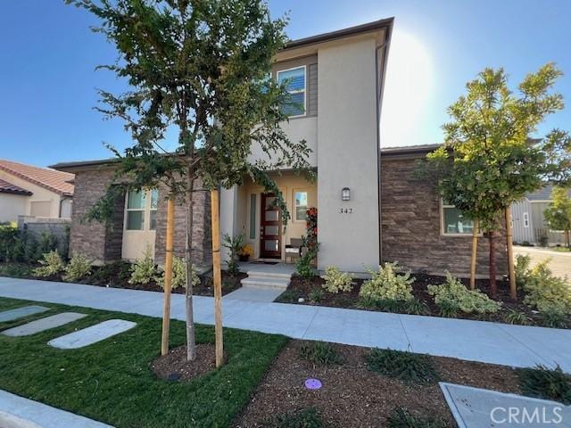 342 Sunrise Rd, Rancho Mission Viejo, CA 92694 - view of front of home with stucco siding