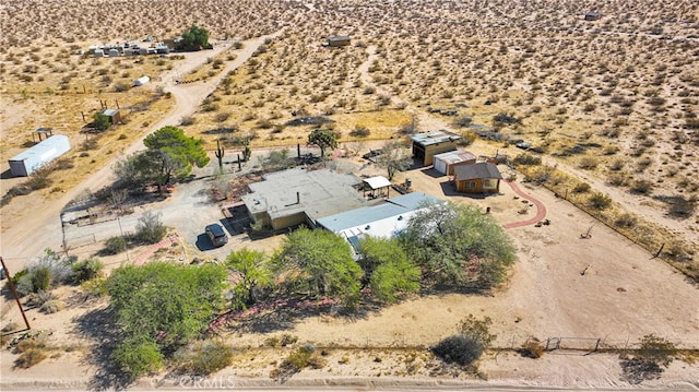 aerial view featuring a rural view