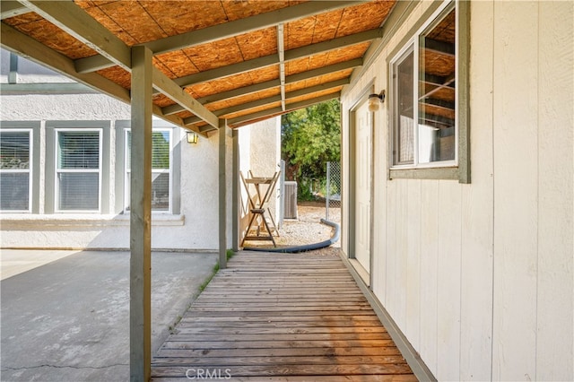 exterior space with a patio