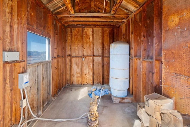 view of storage room