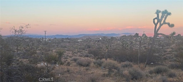 view of mountain feature