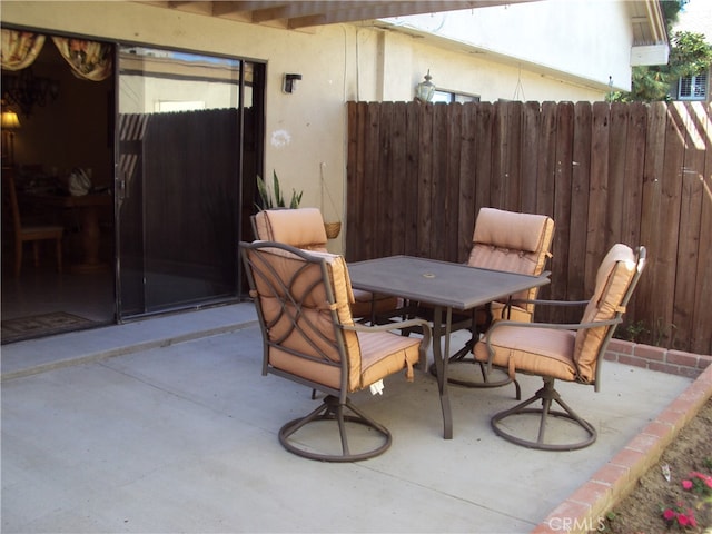 view of patio / terrace