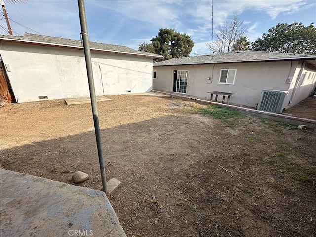 view of rear view of property