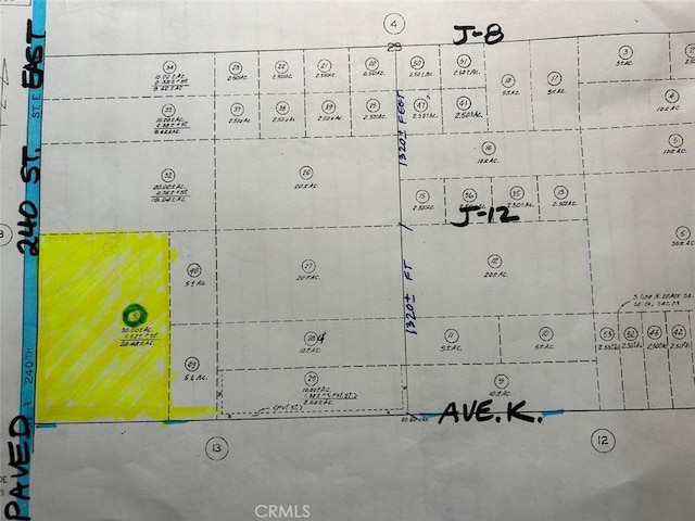 43600 E 240th St E, Lancaster CA, 93535 land for sale