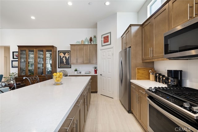 kitchen featuring stainless steel appliances